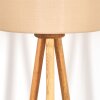Soungou Golvlampa Naturfärger, Vit, 1-ljuskällor
