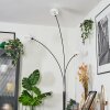 Nikkala Golvlampa Krom, Svart, 3-ljuskällor