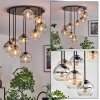 Koyoto Taklampa, kullampa Amber, Klart, Rökfärger, 9-ljuskällor
