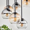 Koyoto Taklampa, kullampa Amber, Klart, Rökfärger, 9-ljuskällor
