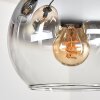 Koyoto Taklampa, kullampa Amber, Klart, Rökfärger, 9-ljuskällor
