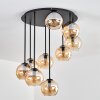 Koyoto Taklampa, kullampa Amber, 9-ljuskällor