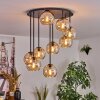 Koyoto Taklampa, kullampa Amber, 9-ljuskällor