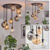Gastor Taklampa, kullampa Amber, Klart, Rökfärger, 9-ljuskällor