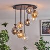 Gastor Taklampa, kullampa Amber, Klart, Rökfärger, 9-ljuskällor