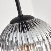 Koyoto Taklampa, kullampa 57 cm Klart, Rökfärger, 9-ljuskällor