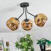 Ripoll Taklampa, kullampa Guld, 3-ljuskällor