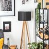 Soungou Golvlampa Naturfärger, Vit, 1-ljuskällor