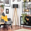 Soungou Golvlampa Naturfärger, Vit, 1-ljuskällor