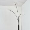 Nikkala Golvlampa Krom, Svart, 3-ljuskällor
