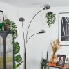Nikkala Golvlampa Krom, Svart, 3-ljuskällor