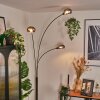 Nikkala Golvlampa Krom, Svart, 3-ljuskällor