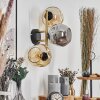 Ripoll kullampa, Vägglampa Guld, Svart, 3-ljuskällor