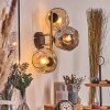 Ripoll kullampa, Vägglampa Guld, Svart, 3-ljuskällor