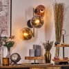 Ripoll kullampa, Vägglampa Guld, Svart, 3-ljuskällor