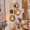 Koyoto kullampa, Vägglampa Guld, Svart, 3-ljuskällor