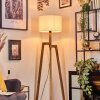 Soungou Golvlampa Naturfärger, Svart, 1-ljuskällor
