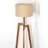 Soungou Golvlampa Naturfärger, Svart, 1-ljuskällor