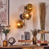 Ripoll kullampa, Vägglampa Guld, Svart, 3-ljuskällor