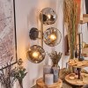 Ripoll kullampa, Vägglampa Guld, Svart, 3-ljuskällor
