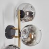 Ripoll kullampa, Vägglampa Guld, Svart, 3-ljuskällor