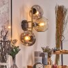 Ripoll kullampa, Vägglampa Guld, Svart, 3-ljuskällor