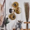 Ripoll kullampa, Vägglampa Guld, Svart, 3-ljuskällor