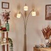 Bassagoda Golvlampa Mässing, Svart, 3-ljuskällor