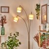 Bassagoda Golvlampa Mässing, Svart, 3-ljuskällor