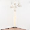 Bassagoda Golvlampa Mässing, Svart, 3-ljuskällor