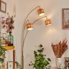 Granja Golvlampa Mässing, Svart, 3-ljuskällor