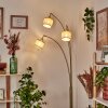Sabadim Golvlampa Mässing, Svart, 3-ljuskällor