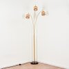 Barcos Golvlampa Mässing, Svart, 3-ljuskällor