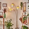 Chellas Golvlampa Mässing, Svart, 3-ljuskällor