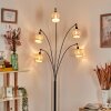 Cavaca Golvlampa Krom, Svart, 5-ljuskällor