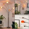 Nikkala Golvlampa Krom, Svart, 5-ljuskällor