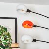 Nikkala Golvlampa Krom, Svart, 5-ljuskällor