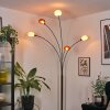 Nikkala Golvlampa Krom, Svart, 5-ljuskällor