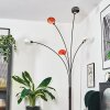 Nikkala Golvlampa Krom, Svart, 5-ljuskällor
