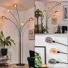 Nikkala Golvlampa Krom, Svart, 5-ljuskällor