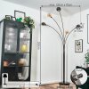 Nikkala Golvlampa Krom, Svart, 5-ljuskällor