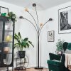 Nikkala Golvlampa Krom, Svart, 5-ljuskällor