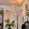 Nikkala Golvlampa Krom, Svart, 5-ljuskällor