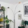 Nikkala Golvlampa Krom, Vit, 3-ljuskällor