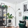 Nikkala Golvlampa Krom, Vit, 3-ljuskällor
