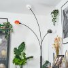 Nikkala Golvlampa Svart, 3-ljuskällor