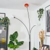 Nikkala Golvlampa Krom, Svart, 3-ljuskällor