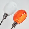 Nikkala Golvlampa Krom, Svart, 3-ljuskällor