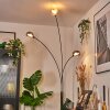 Nikkala Golvlampa Krom, Svart, 3-ljuskällor