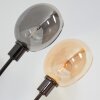 Nikkala Golvlampa Krom, Svart, 3-ljuskällor